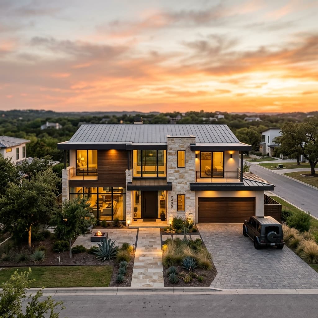 Modern House Background